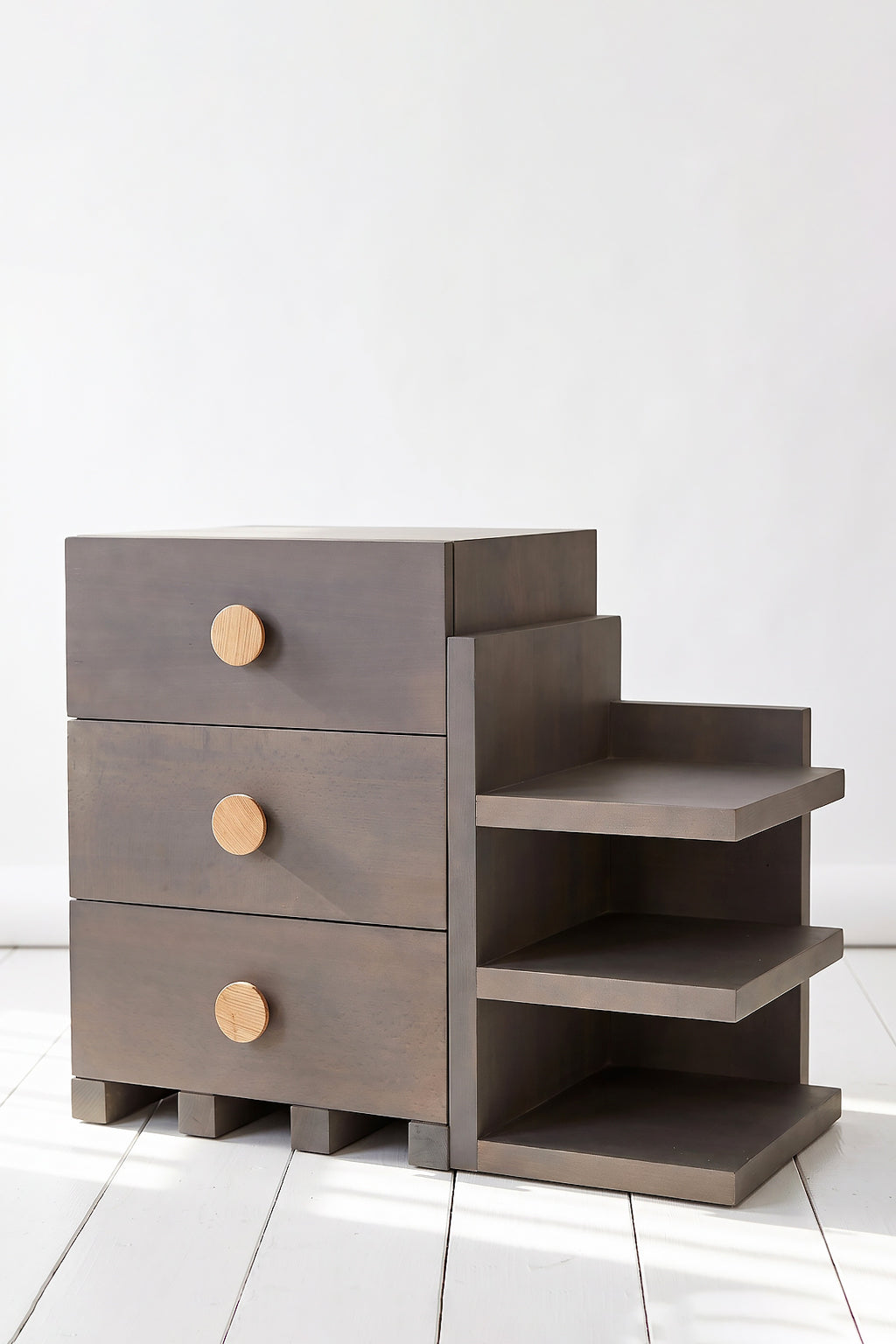 Bespoke storage drawers handmade in London Evengrain Furniture