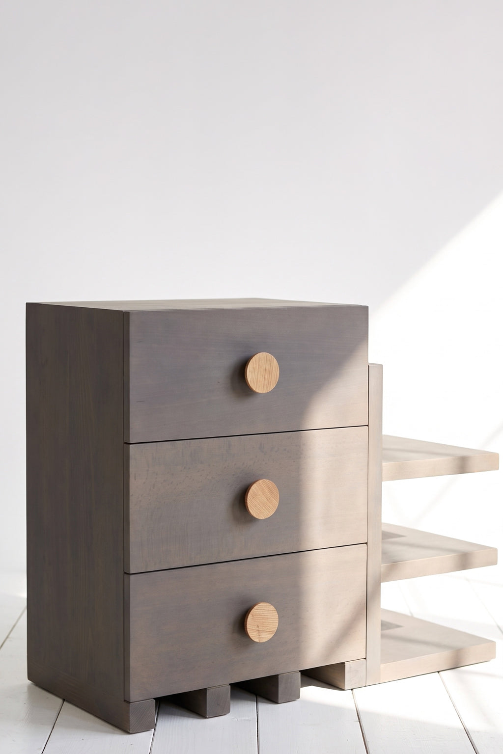 Bespoke storage drawers handmade in London Evengrain Furniture