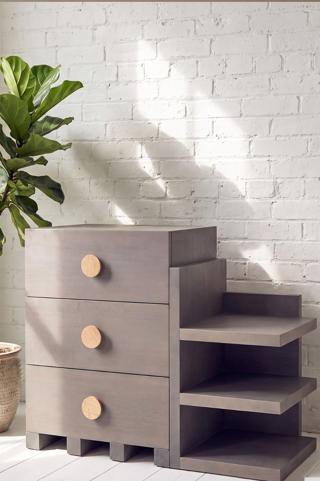 Bespoke storage drawers handmade in London Evengrain Furniture