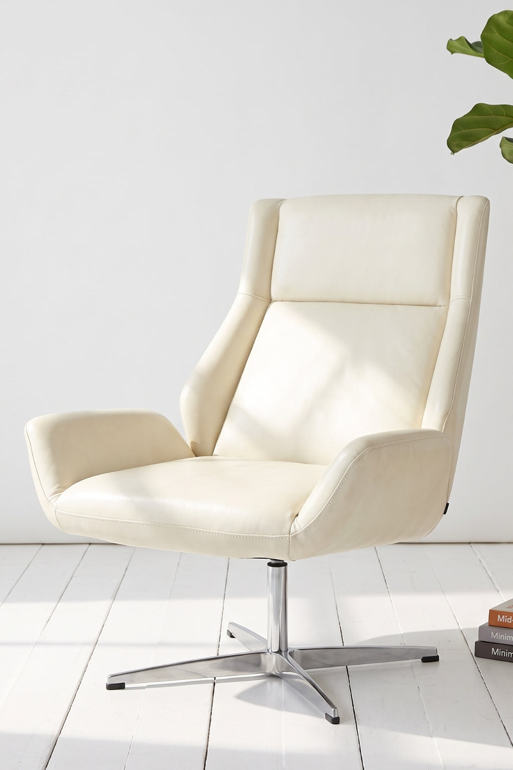 A Pair of Boss Design Kruze Lounge Chair High Back (Artificial Leather) Evengrain Furniture