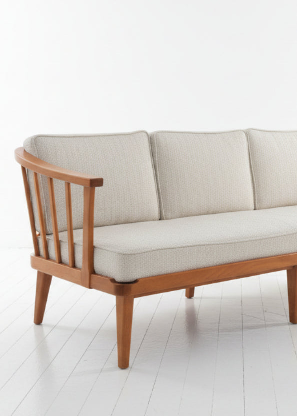 Carl Malmsten “Visingsö” Sofa for O.H. Sjögren, Sweden, 1960 (Pair Available)