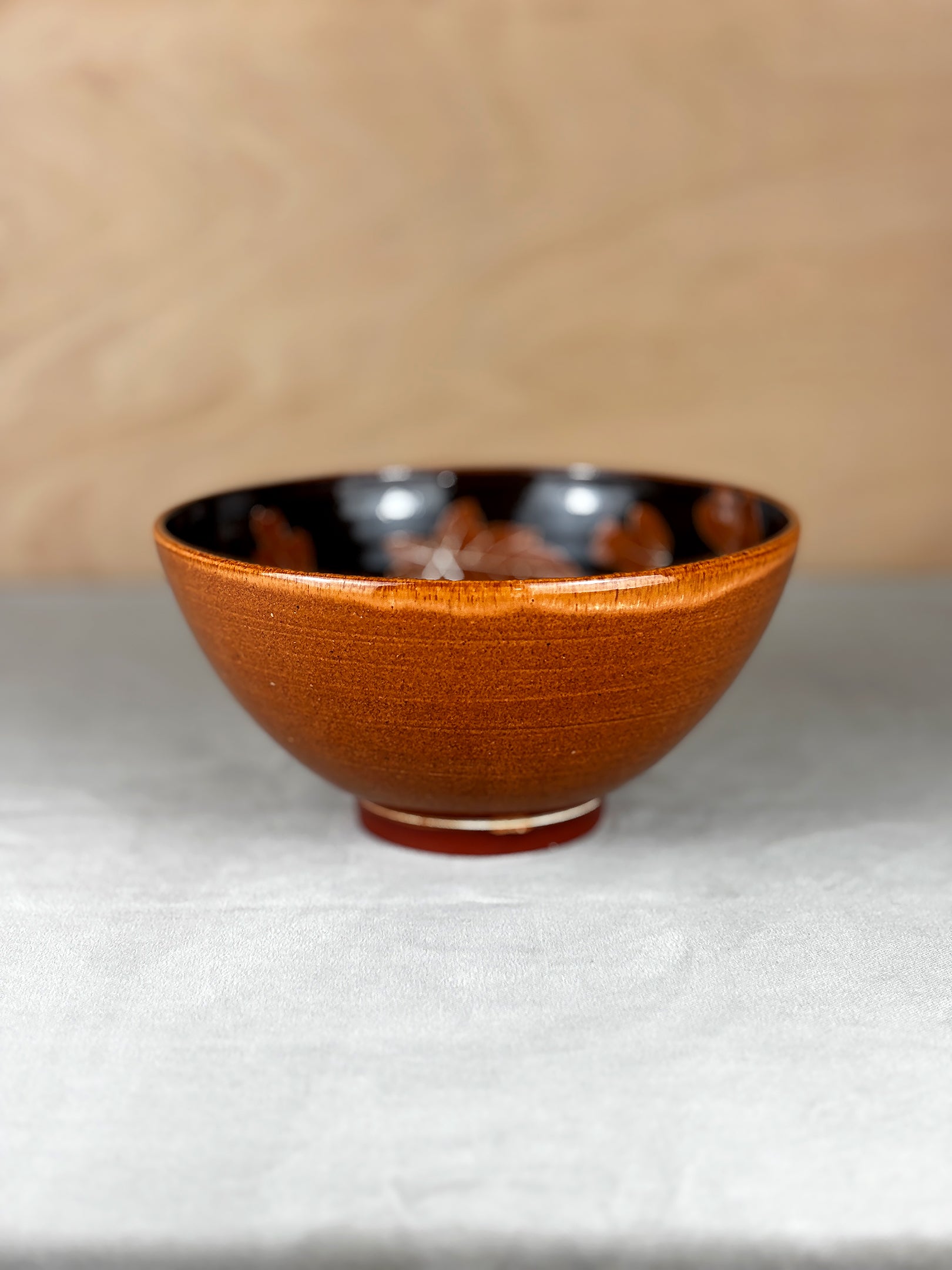 Chris Boddy studio Pottery Leaf Bowl