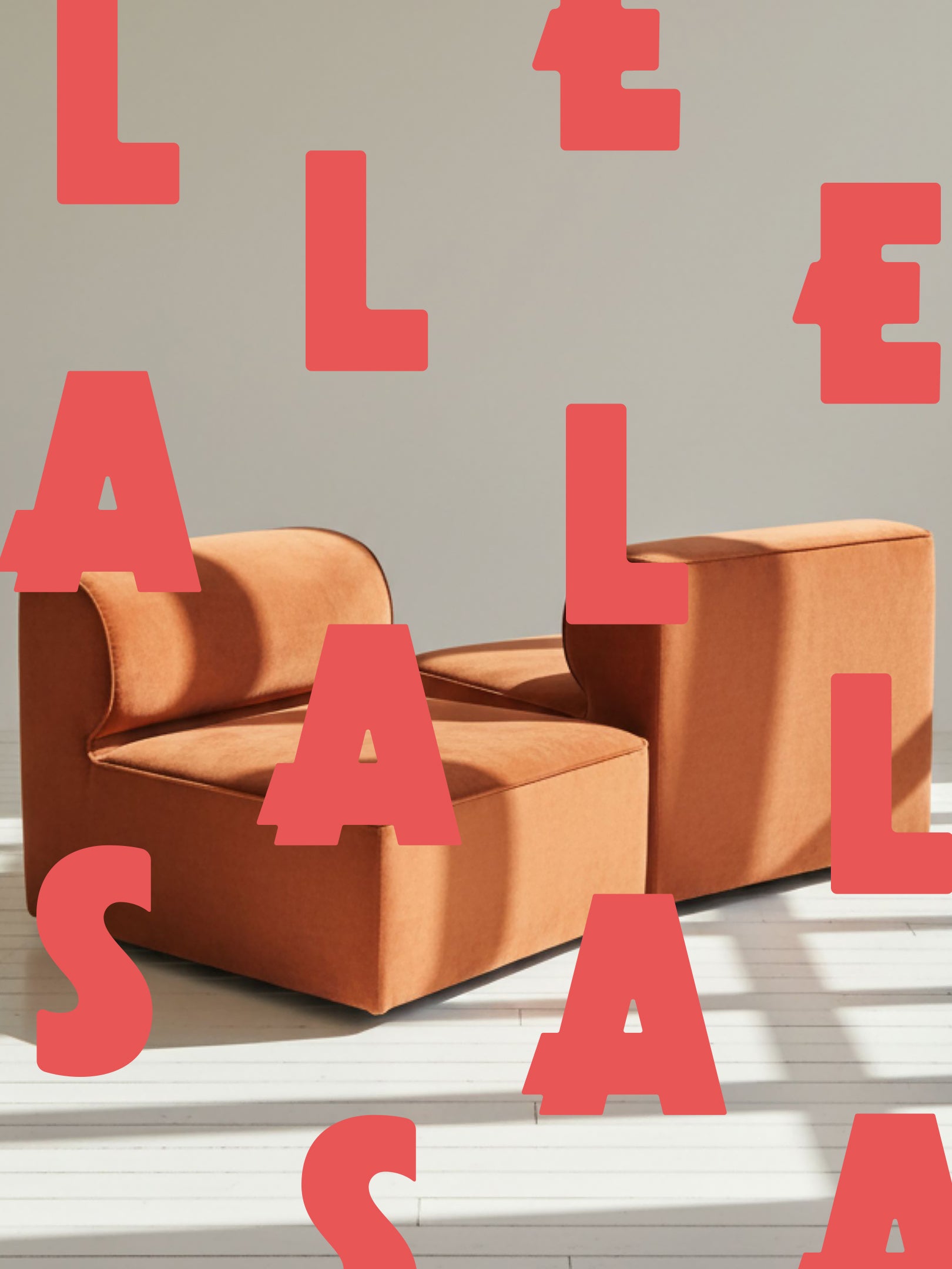 Pair of Contemporary Designer Lounge Chairs by Audo Copenhagen Evengrain Furniture