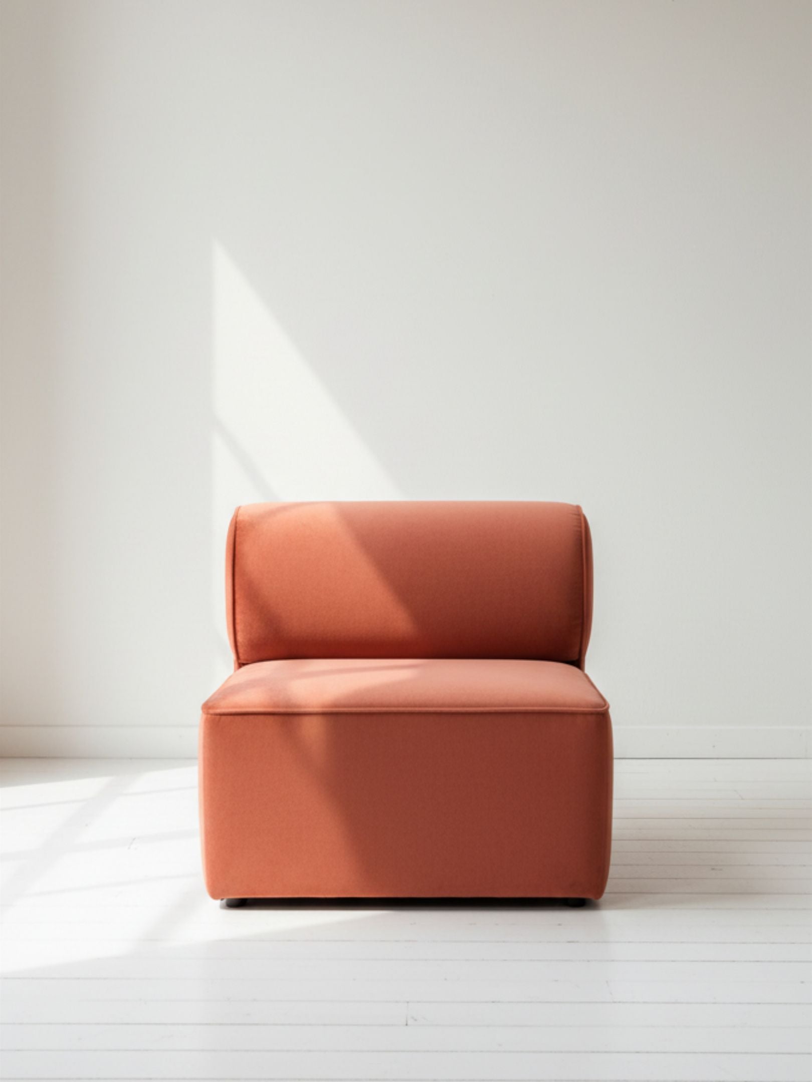 Contemporary “Eave” Style Modular Lounge Chair (In the Manner of Audo Copenhagen / Norm Architects)