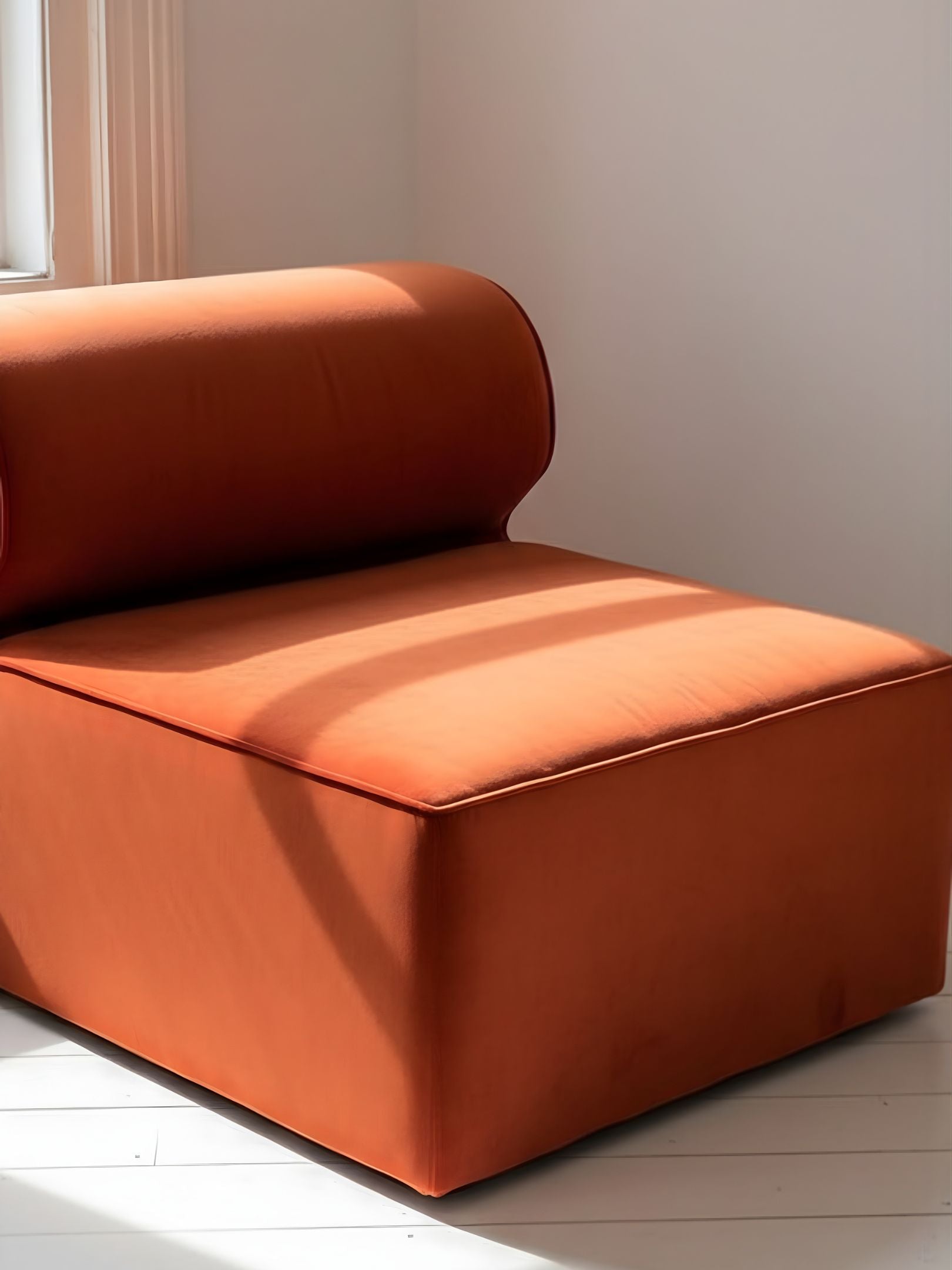 Contemporary “Eave” Style Modular Lounge Chair (In the Manner of Audo Copenhagen / Norm Architects)