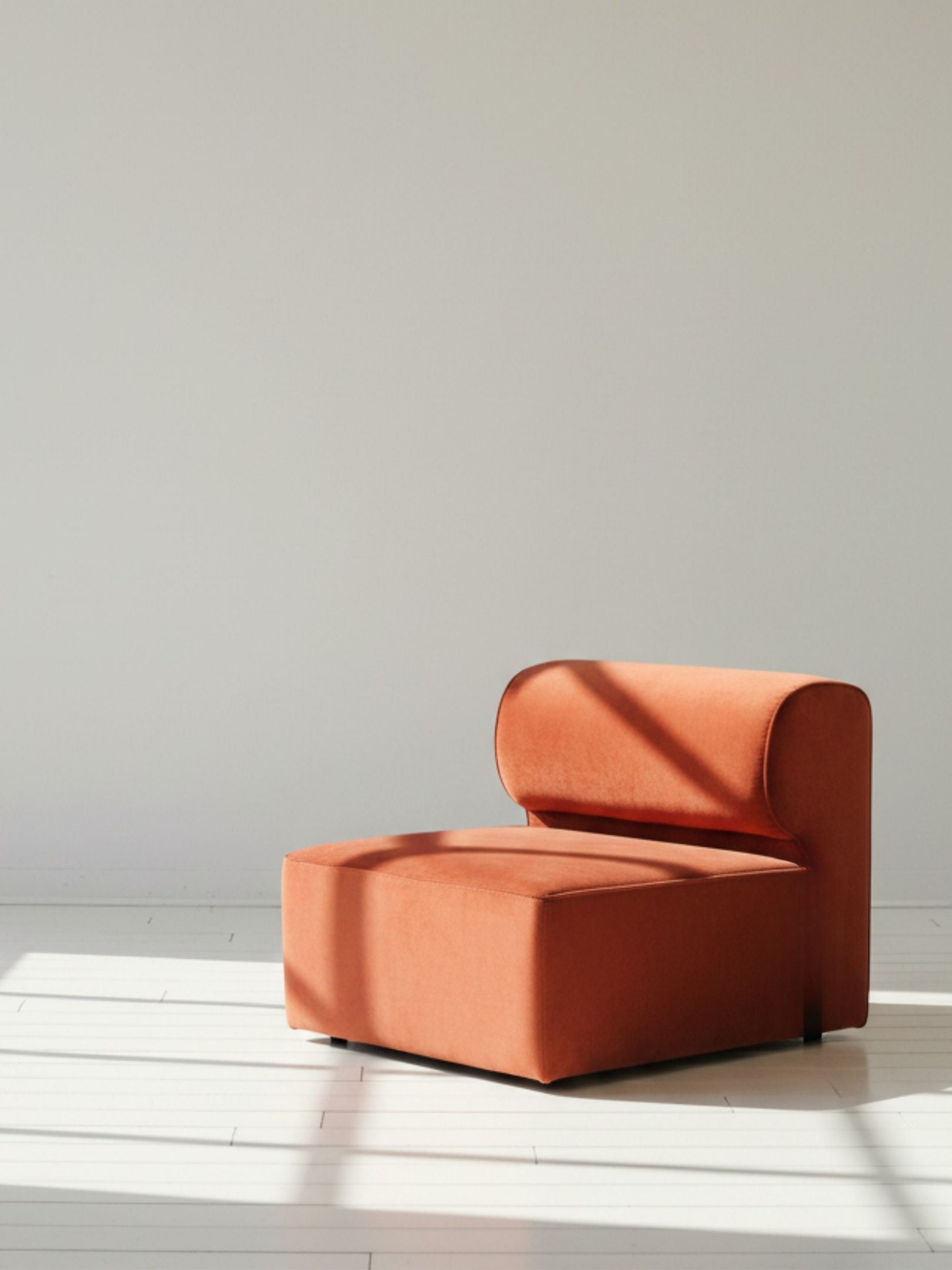 Contemporary “Eave” Style Modular Lounge Chair (In the Manner of Audo Copenhagen / Norm Architects)