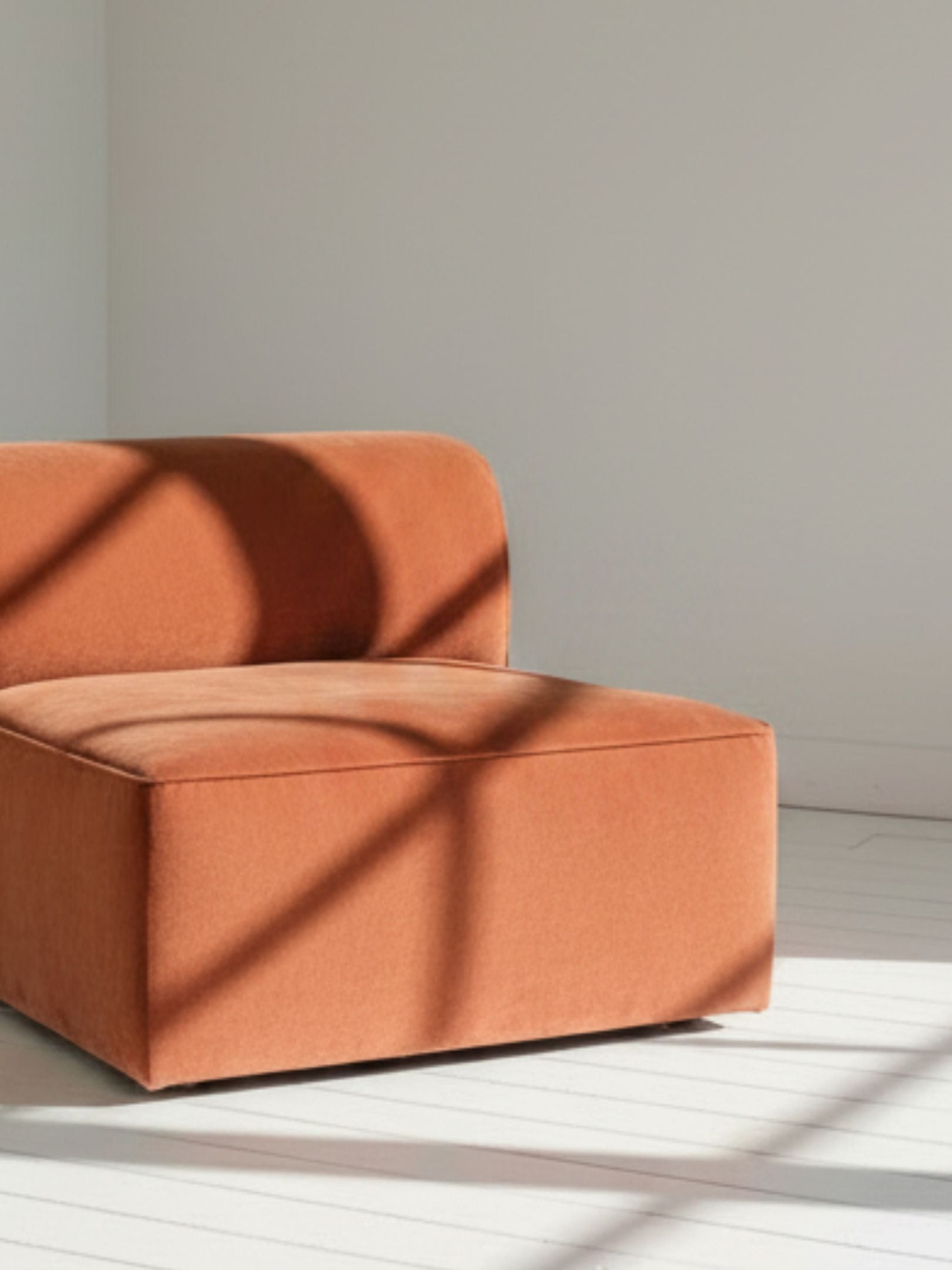 Contemporary “Eave” Style Modular Lounge Chair (In the Manner of Audo Copenhagen / Norm Architects)