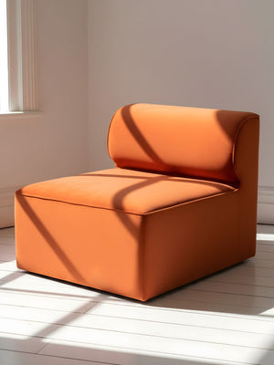 Contemporary “Eave” Style Modular Lounge Chair (In the Manner of Audo Copenhagen / Norm Architects)
