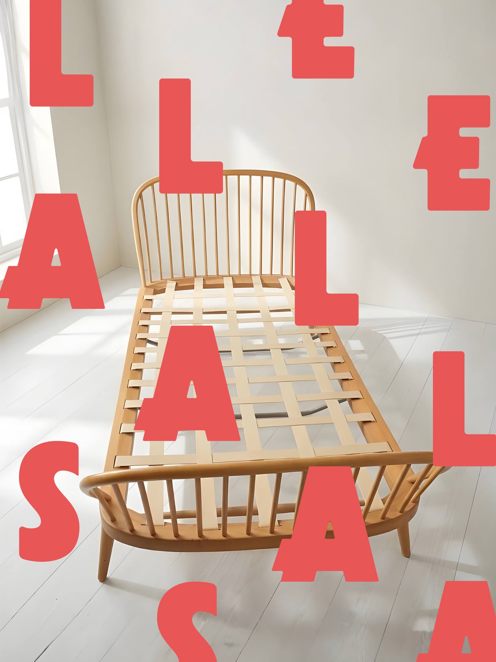 Ercol Windsor Beech Bed, Model 358. Evengrain Furniture
