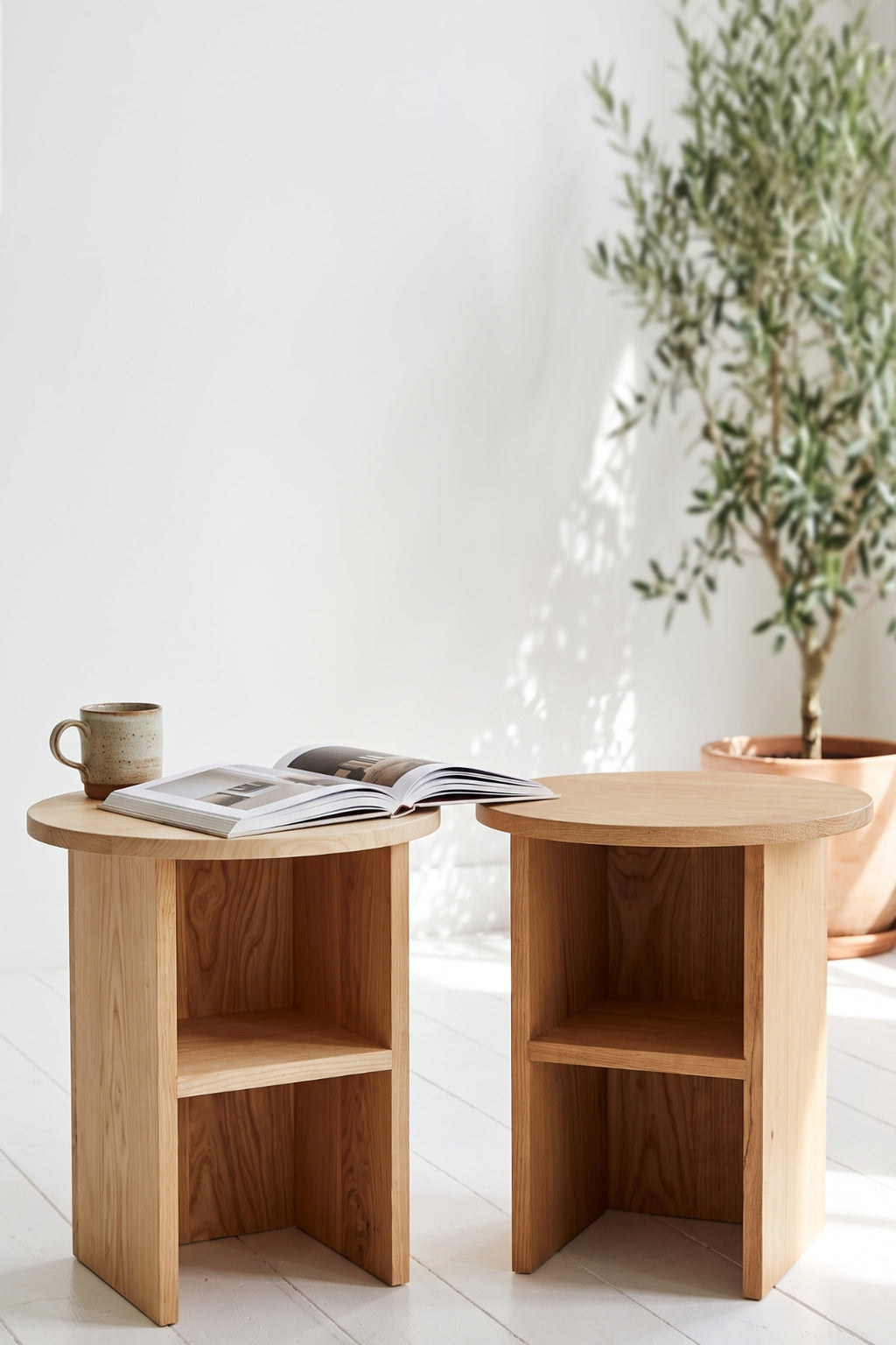 Oak Bedside table by Sebastian Cox Furniture Evengrain Furniture
