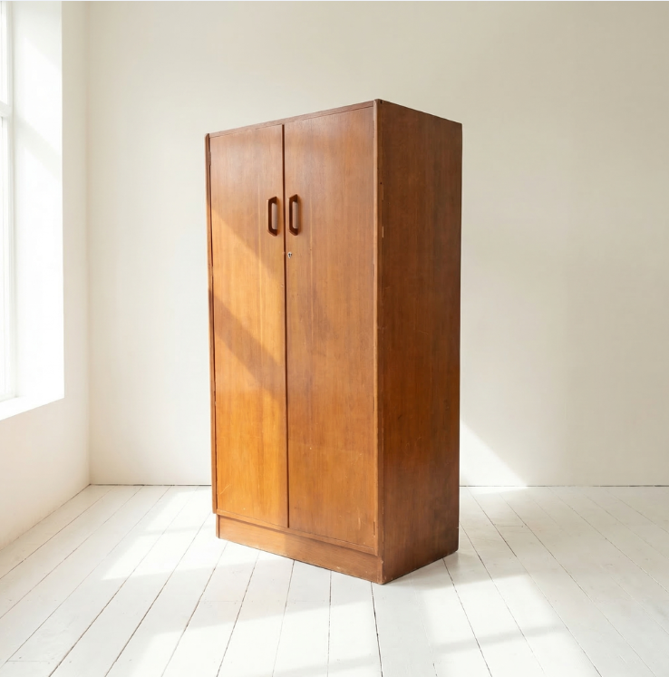 G Plan Teak Double Wardrobe