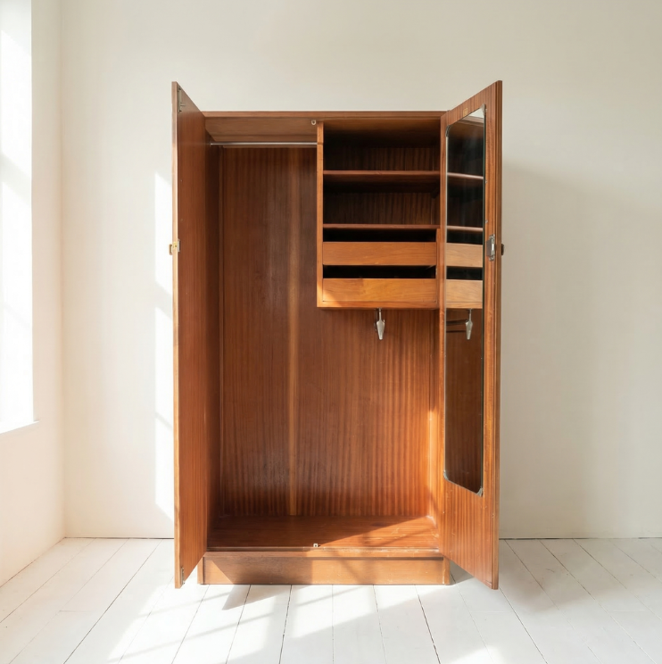 G Plan Teak Double Wardrobe