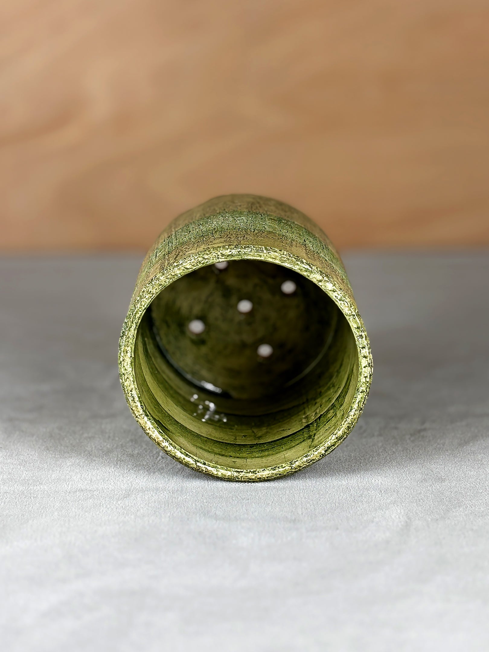 Green Studio Pottery Planter