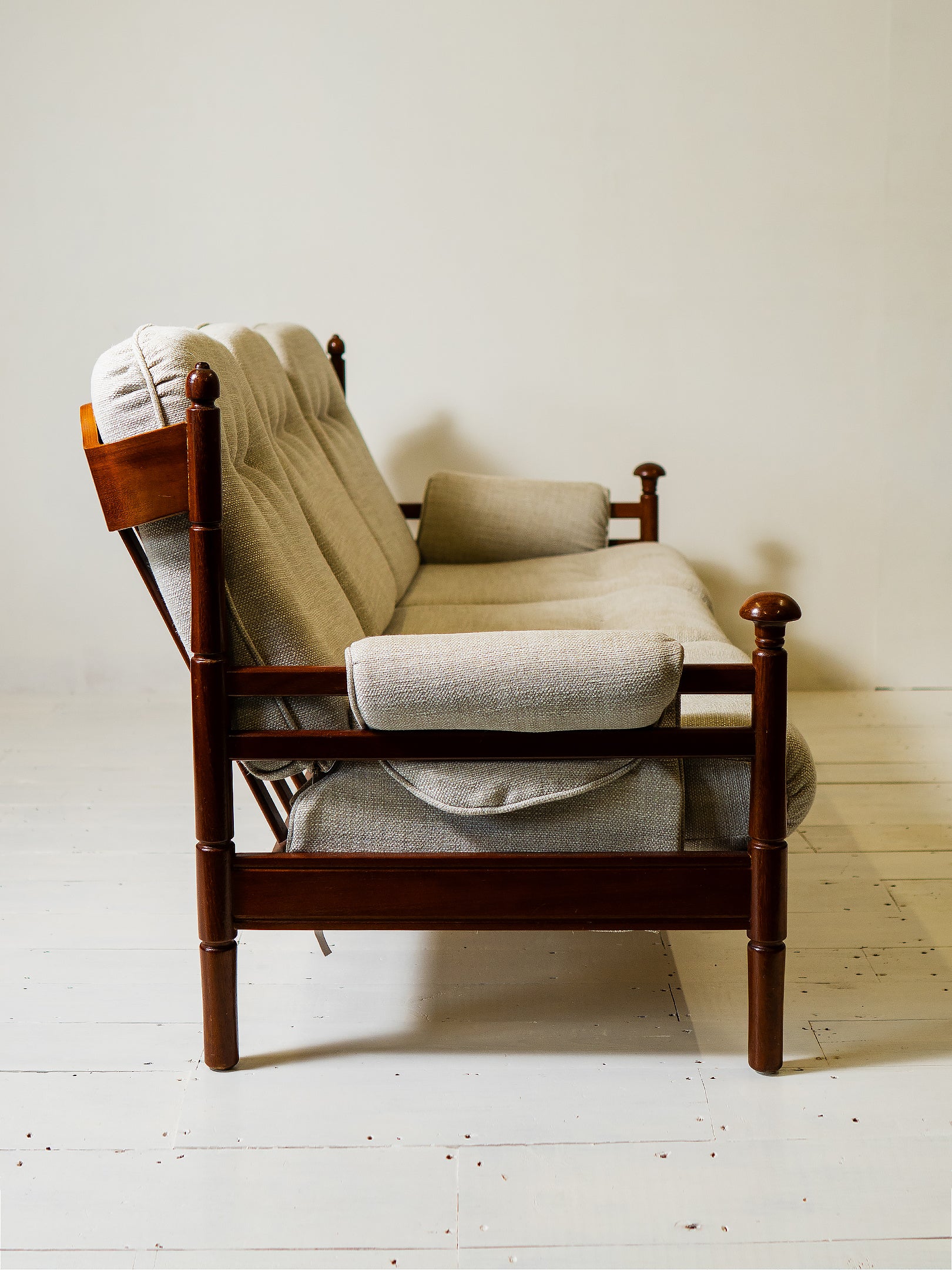 Guy Rogers Santa Fe Sofa Mid-Century | Vintage 3-Seater | Evengrain