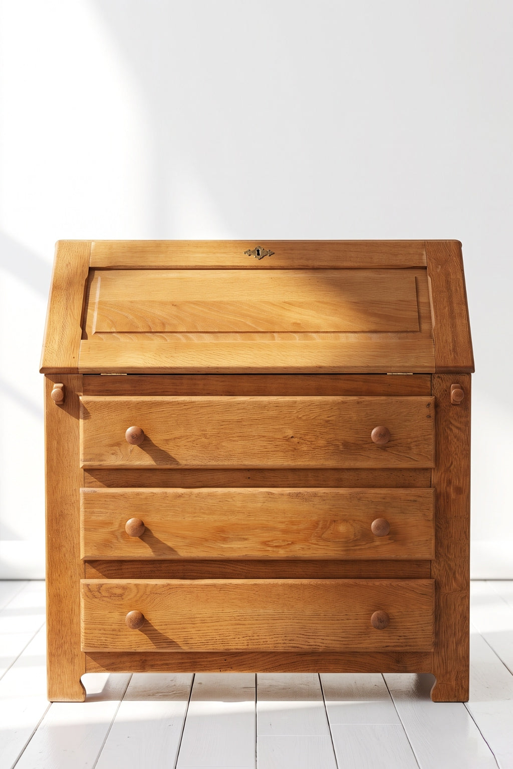 Heals Style Oak Bureau Evengrain