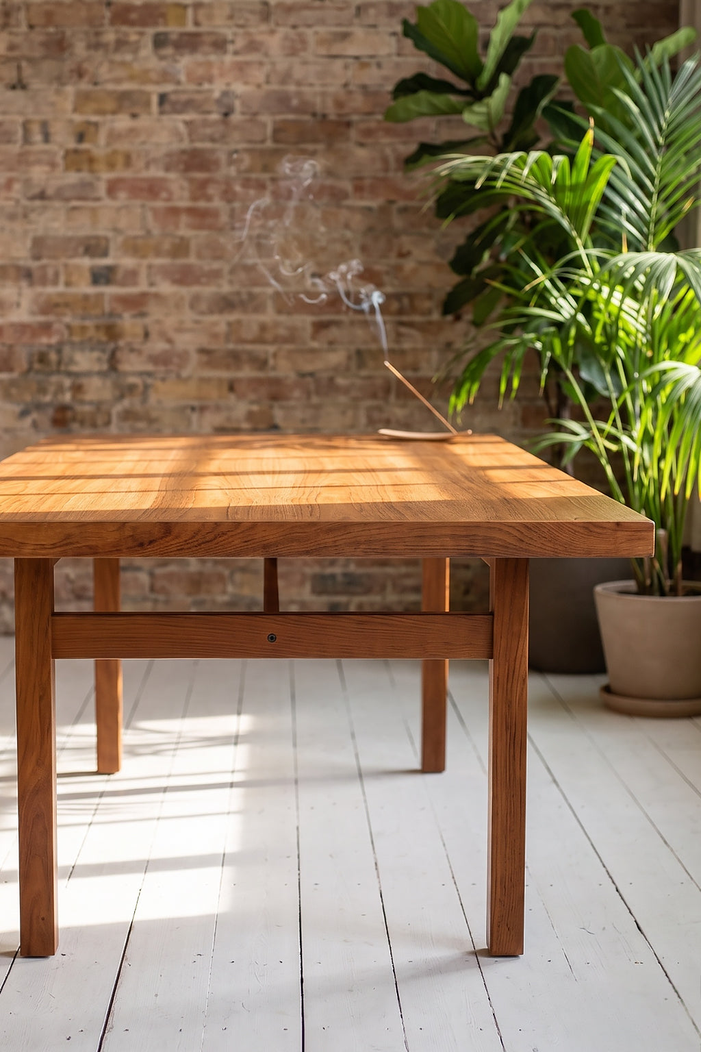 Large (2.4 meters) Mid-Century MoD Teak & Afromosia Boardroom Table, c.1970s (5 Available) Evengrain Furniture