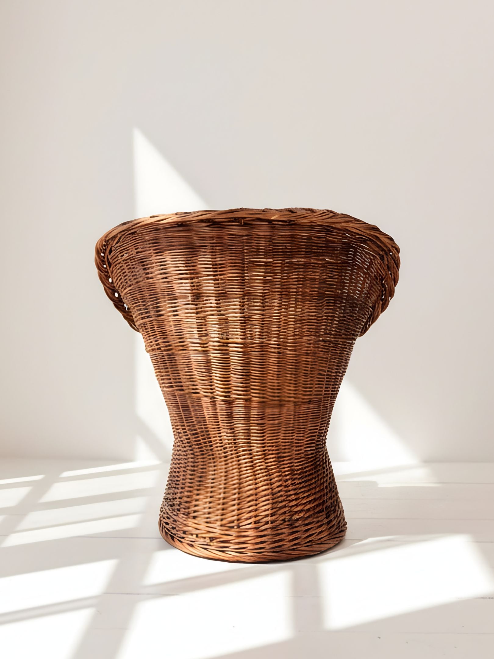 Rohe Noordwolde ‘Peacock’ Style Rattan Lounge Chair