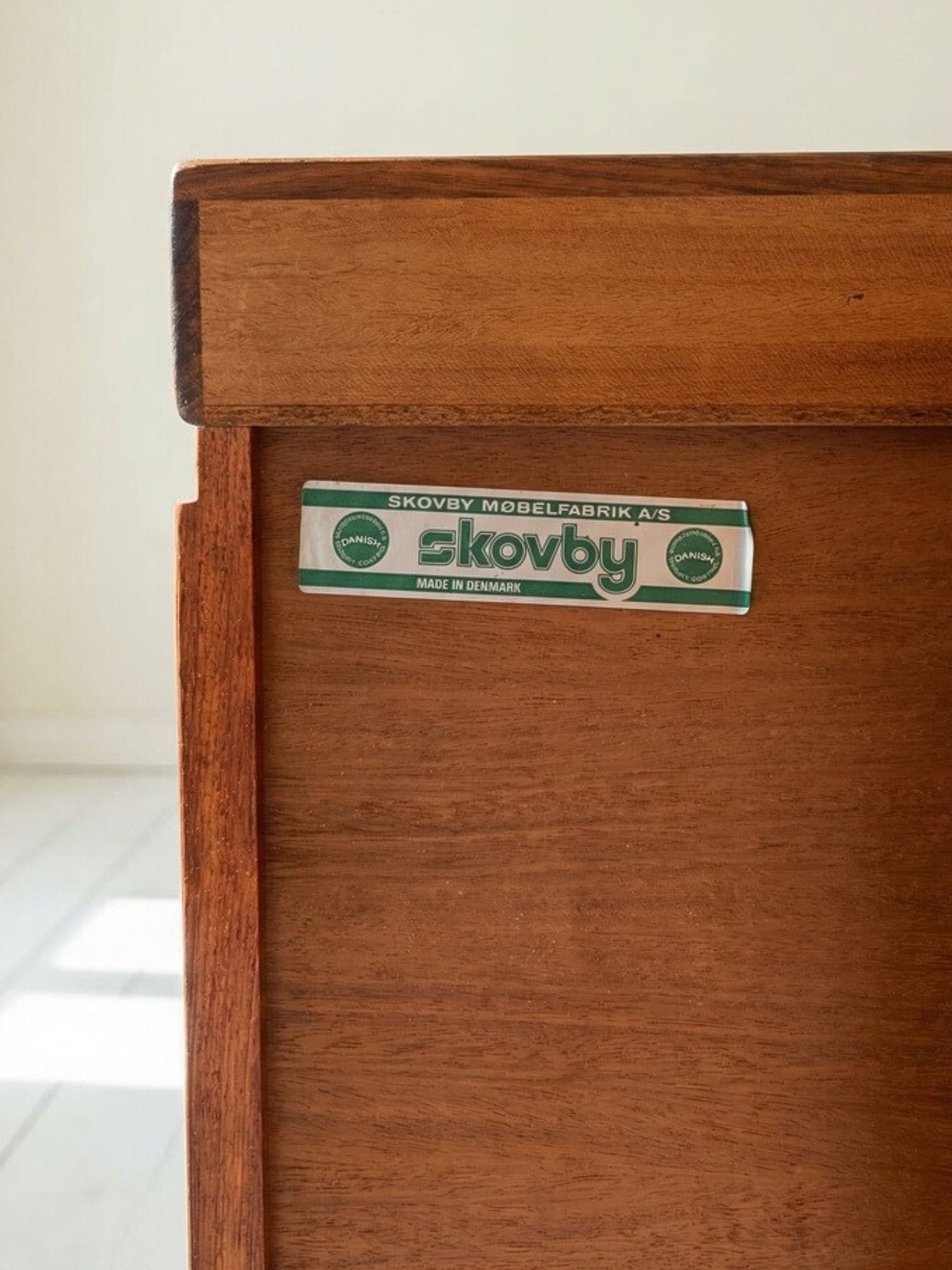 Skovby 3-Tier Rosewood Sideboard