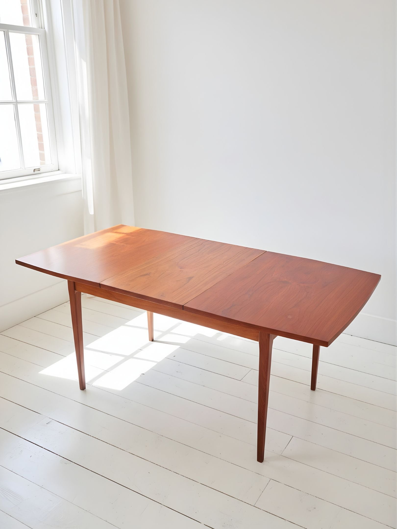 Small Teak Extendable Dining Table