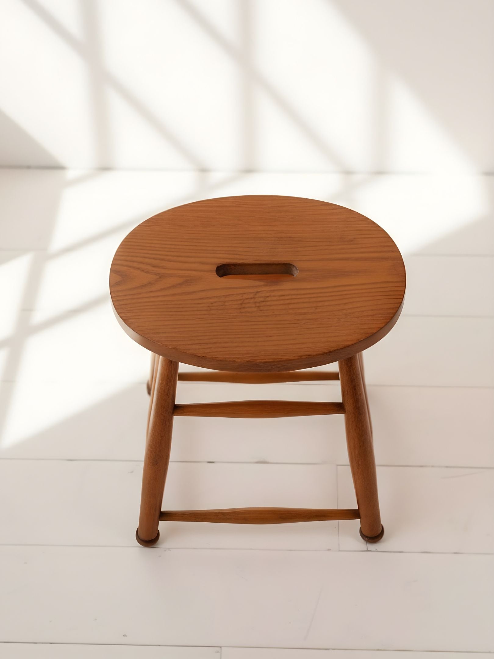 Vintage Solid Wood Stool