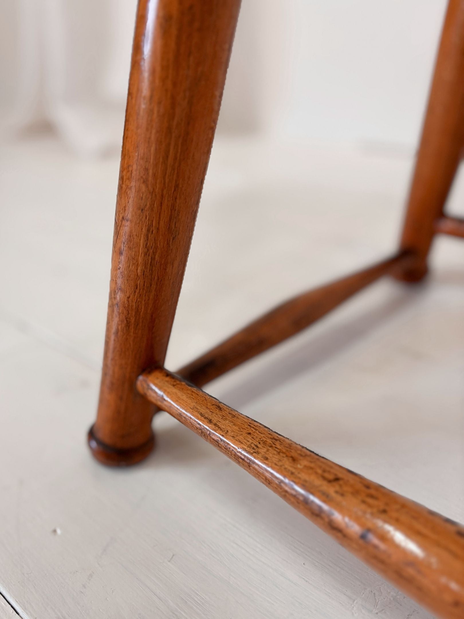 Vintage Solid Wood Stool